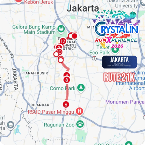 21K Route Map